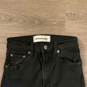 Black Skinny Jeans Reformation